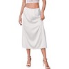 Avidlove Women's Satin Half Slip 36" Lace Long Underskirt - 2 of 4