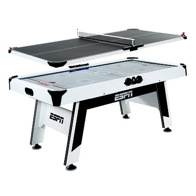 ESPN 72" Air Hockey and Table Tennis Table