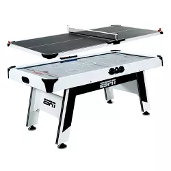 ESPN 72" Air Hockey and Table Tennis Table