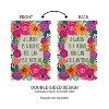 Evergreen A Garden is a Friend Garden Applique Flag 12.5 x 18 Inches Indoor Outdoor Decor - 4 of 4