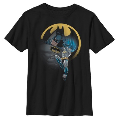 Boy's Batman Bat Signal Portrait T-shirt : Target