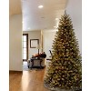 Prelit North Valley Spruce Artificial Christmas Tree Clear Lights - National Tree Company - image 2 of 3