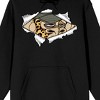 Board of Directors Ape Tear Long Sleeve Men's Black Hooded Sweatshirt - image 2 of 3