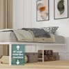 Lusimo 18 Inch Bed Frame Easy Assembly Metal Platform Bed with Steel Slat Support All Sizes - 4 of 4