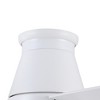 YUHAO 48 in. Indoor Modern Contemporary Plywood Blades Reversible DC Motor Low Profile Ceiling Fan with Light and Remote Control - 4 of 4