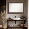 Amanti Art Moab Brown Bronze Non-Beveled Framed Bathroom Vanity Wall Mirror - 4 of 4