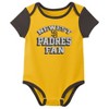MLB San Diego Padres Infant Boys' 3pk Bodysuit - 3 of 4
