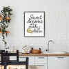 Stupell Industries Sweet Dreams Are Made Of Cheese Floating Frame Canvas Art - 3 of 4