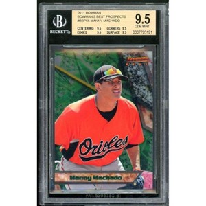 Manny Machado Rookie 2011 Bowman Best Prospects #bbp55 BGS 9.5 (9.5 9.5 9.5 9.5) - 1 of 2