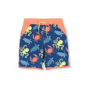 Lands' End Kids Stretch Hydroliner Sport Swim Trunk - 1 of 2