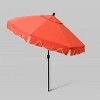 9' Sunbrella Coronado Base Market Patio Umbrella with Push Button Tilt - Bronze Pole - California Umbrella - 2 of 3