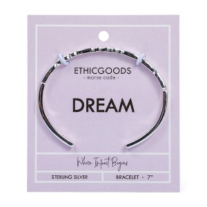 Ethic Goods Morse Code Patterned Cuff - 1 of 4