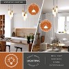 VAXCEL Thalia 3L Contemporary Pendant Light White Pill Glass - 3 of 4