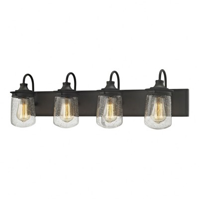 Elk Home Hamel 4 - Light Vanity in  Oil Rubbed Bronze