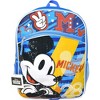 Disney Mickey Mouse Large Backpack Blue 16" - 2 of 2