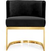 Meridian Furniture,Gianna Velvet Dining Chair - 3 of 4