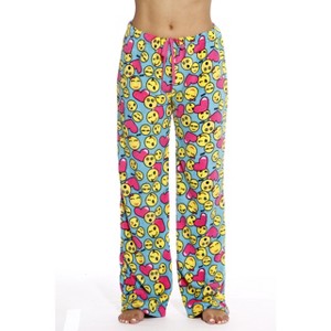 Monkey Palms Print Plush PJ Pant - 1 of 2