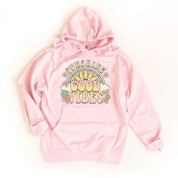 Simply Sage Market Women's Graphic Hoodie Good Vibes Summer