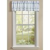 Split P Blue Caspian Plaid Valance 60" x 14" - 2 of 4