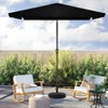 Hyleory 8' x 10' Rectangular Patio Umbrellas for Outdoor, Large Outdoor Patio Umbrellas with 6 Sturdy Ribs for Market, Garden, Pool - 4 of 4