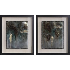 Uttermost Rustic Patina 29" High 2-Piece Framed Wall Art Set - 1 of 1