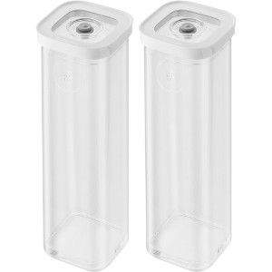 ZWILLING Fresh & Save Cube Box, Plastic, Airtight Dry Food Storage Container, 2-pc Small Cube Containers Set - 1 of 4