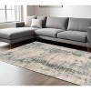 HomeRoots 8' X 10' Ivory And Blue Abstract Area Rug - 2 of 4