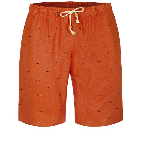 Men's Summer Holiday Drawstring Waist Mesh Lining Board Shorts