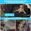 JOEJOY Back Seat Extender for Large Dogs - Hard Bottom Supports 330 lb, Oxford Waterproof Nonslip Dog Car Seat Cover - 2 of 4