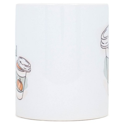 Elanze Designs My Spirit Animal is Basic 11 Ounce White Ceramic Coffee Mug