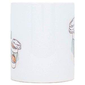 Elanze Designs My Spirit Animal is Basic 11 Ounce White Ceramic Coffee Mug - 1 of 2