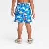 Toddler Boys' Dinosaur Swim Shorts - Cat & Jack™ Blue - image 3 of 3