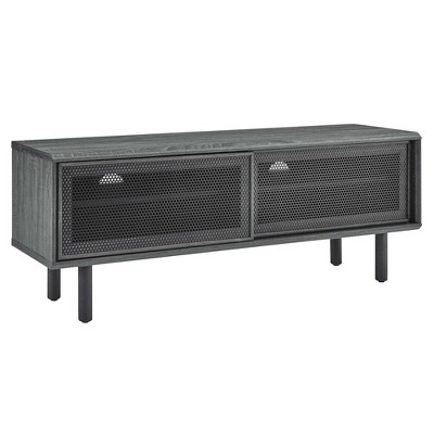 Modway Kurtis MDF and Particleboard TV Stand for TVs up to 52" in Charcoal