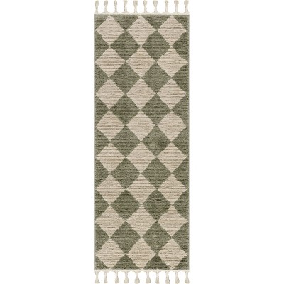 Nuloom Marissa High/Low Diamond Tassel Indoor Area Rug