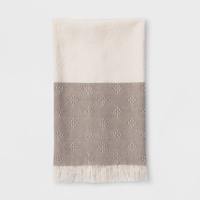 beige kitchen towels