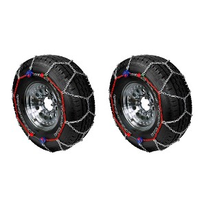 Auto-Trac Series 2300 Pickup Truck/SUV Traction Snow Tire Chains with Diamond Cross Pattern for Grip and Smoothness - 1 of 4