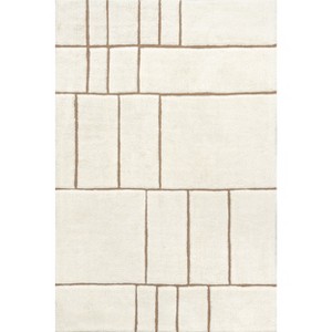 Arvin Olano x Rugs USA - Brega Geometric New Zealand Wool Indoor Area Rug - 1 of 4