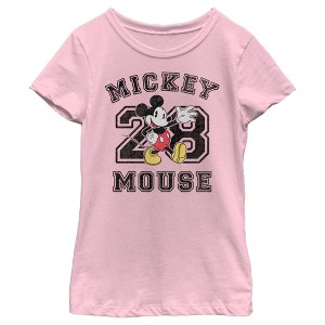 Girl's Disney Mickey Mouse 28 T-Shirt - 1 of 4