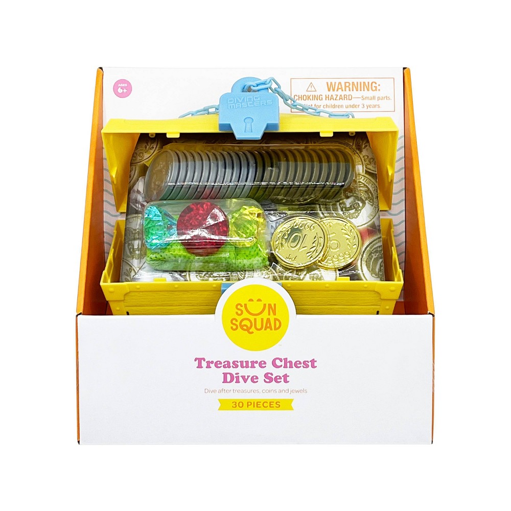 Kids' Treasure Hunt Dive Set 30pc - Sun Squad™: Water Game for Ages 6+