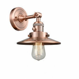 Railroad - 1 Light Wall Sconce In Traditional Style-8 Inches Tall and 8 Inches Wide - 1 of 1