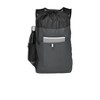 Port Authority Classic Hybrid Backpack with Faux Leather Trim - 3 of 4