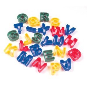 Creativity Street® Dough & Clay Cutter Set, Capital Letters, 1-9/16", 26 Pieces - 1 of 1