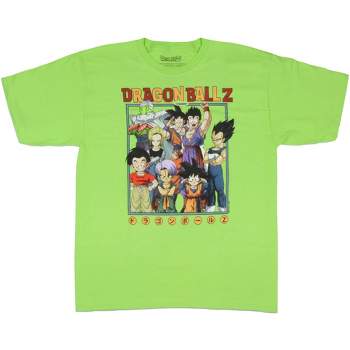 Dragon Ball Z Boys' Character Ensemble Anime Martial Arts Kids T-Shirt