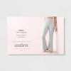 Women's Super Soft Rib Knit Lettuce Hem Bootcut Flare Lounge Pants with Smocked Waistband - Auden™ - 2 of 3