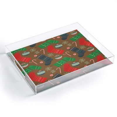 Pimlada Phuapradit Christmas Ornaments Acrylic Tray - Deny Designs : Target