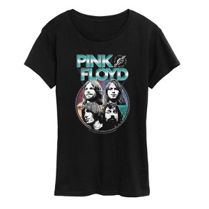 Women's - Pink Floyd - Pink Floyd Wywh Photos Textured Short Sleeve Graphic T-Shirt - 1 of 4