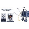 Outdoor Garden Multipurpose Micro Collapsible Beach Trolley Cart Camping Folding Wagon - 4 of 4