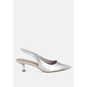 Pentas Kitten Heel Slingback Sandals Women - 1 of 4
