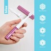 Bliss Electric Travel Toothbrush Set - Portable Sonic Toothbrush with 2 Brush Heads, Protective Cap & Waterproof - 3 of 4