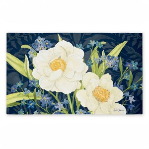 Stupell Industries Enchanted Midnight Garden Printed Outdoor Door Mat, design by Nicole Tamarin, 18"x30" - 1 of 4